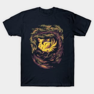 Chocobo with Blossoms T-Shirt